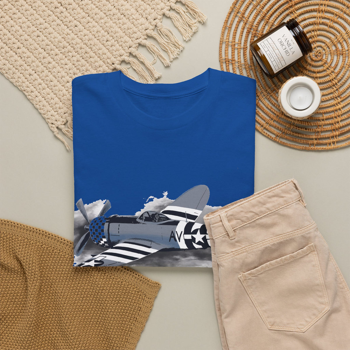 Vintage Airplane Graphic T-Shirt