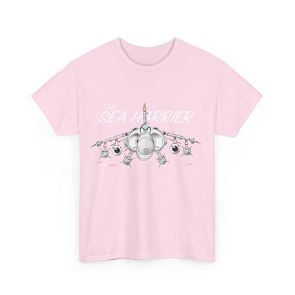 Vintage Fighter Jet Graphic Cotton T-Shirt