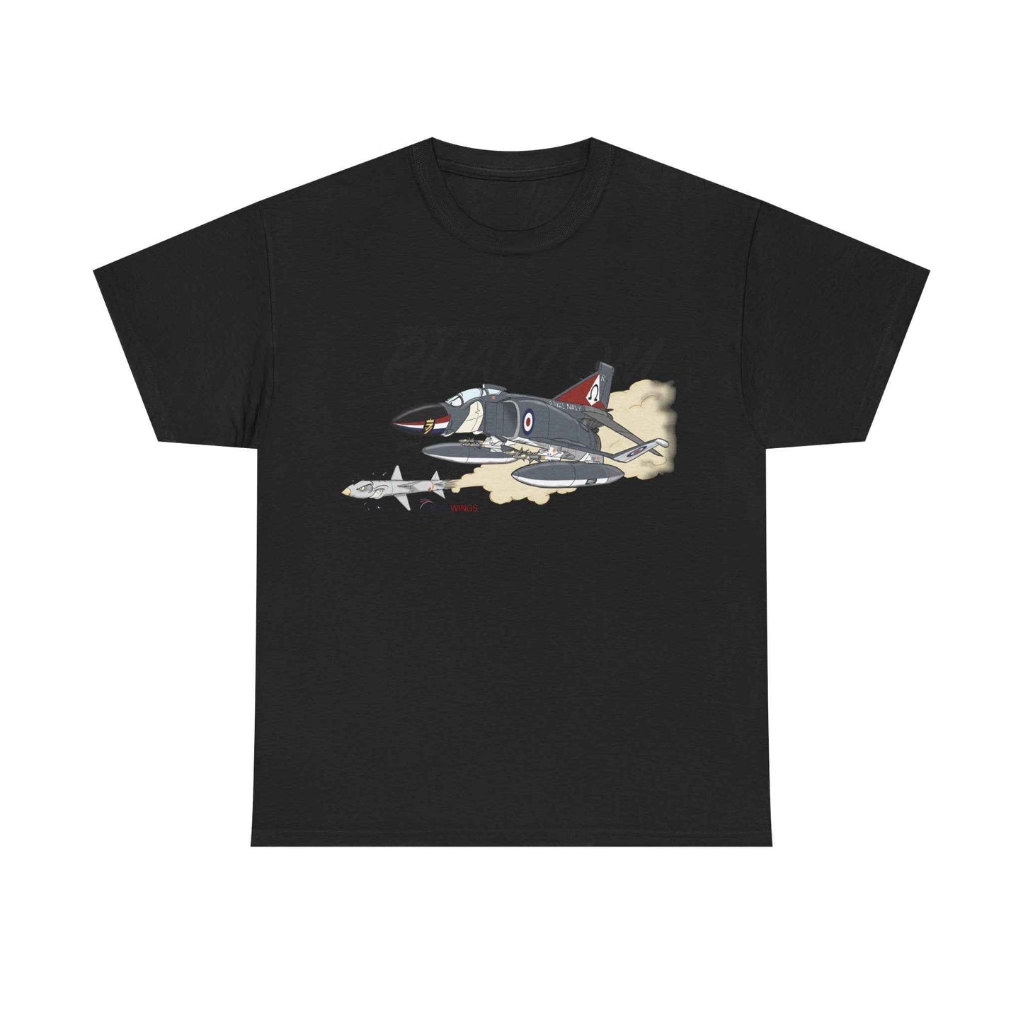 Phantom Jet T-Shirt — Vintage Military Fighter Graphic Tee