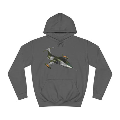 Starfighter Aircraft Design Unisex College Hoodie - Funky Aviation