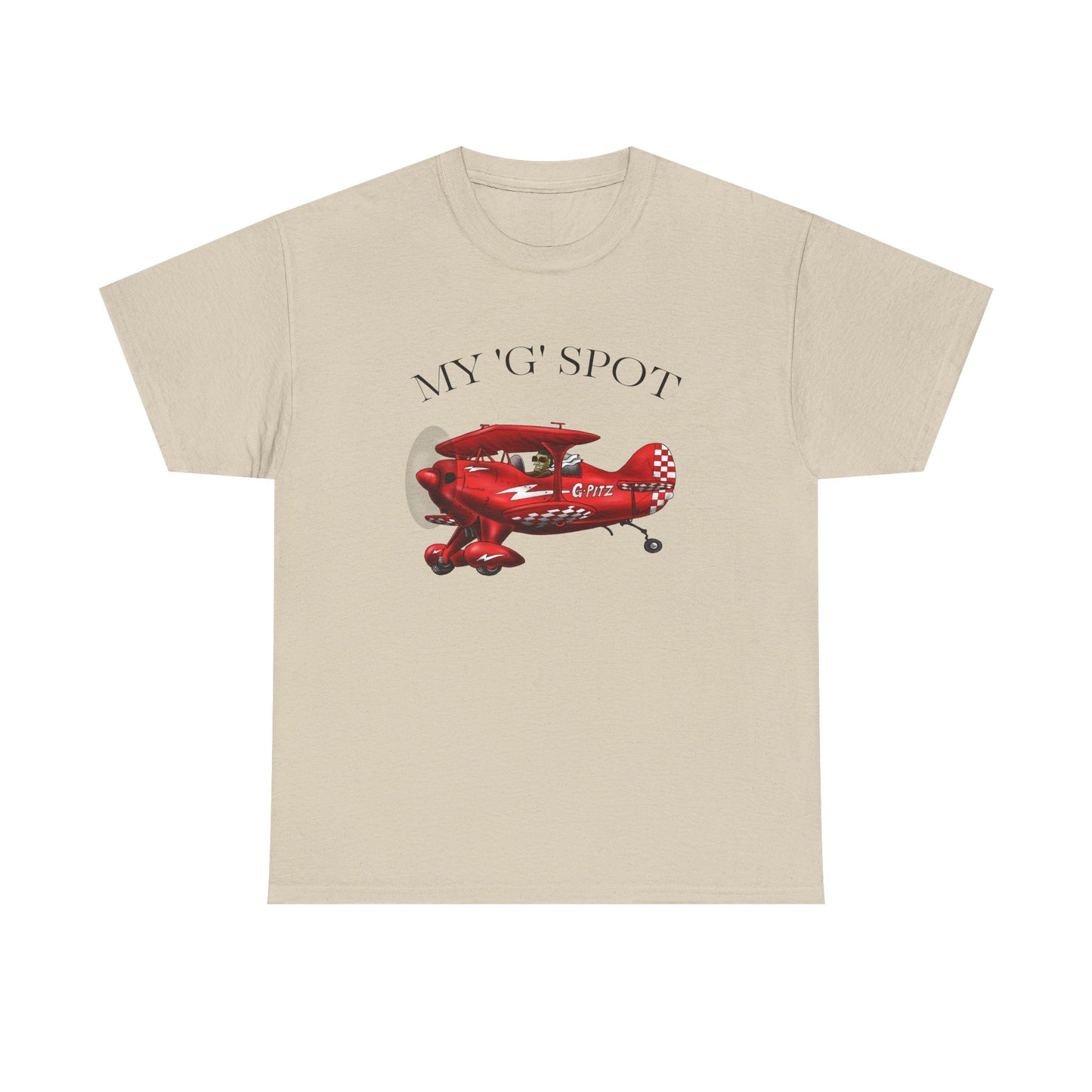 My 'G' Spot Aerobatic Unisex Heavy Cotton Tee