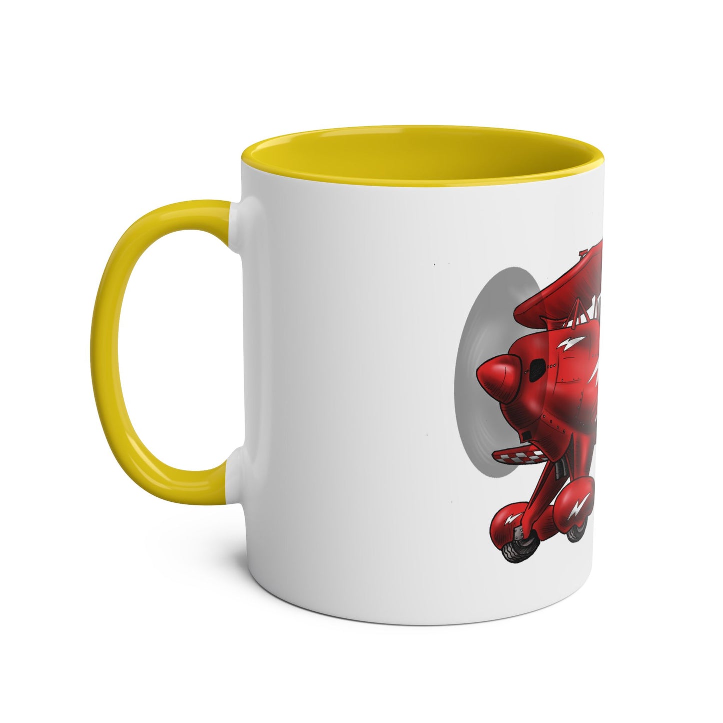 Pitts Special Aerobatic Two-Tone Coffee Mugs, 11oz