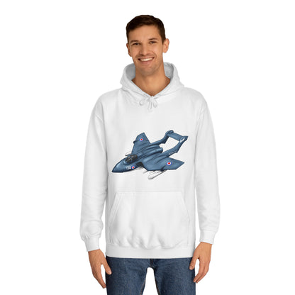Sea Vixen Unisex College Hoodie - Funky Aviation