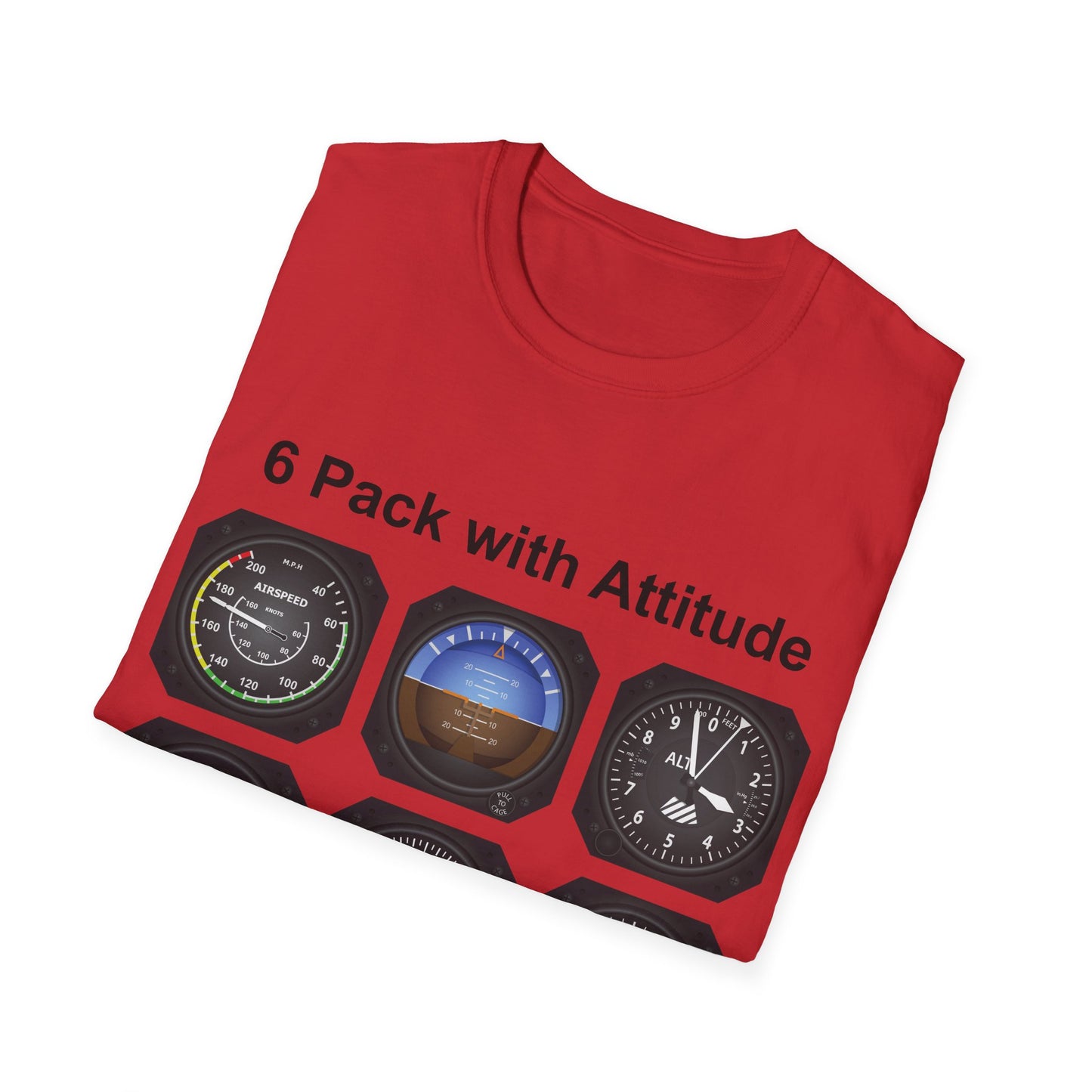 Aviator 6 Pack Unisex T-Shirt - Attitude Collection
