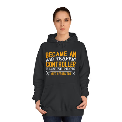 ATC Slogan Unisex College Hoodie - Funky Aviation