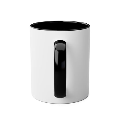 Cessna Bird Fryer Two-Tone Coffee Mugs, 11oz - Funky Aviation