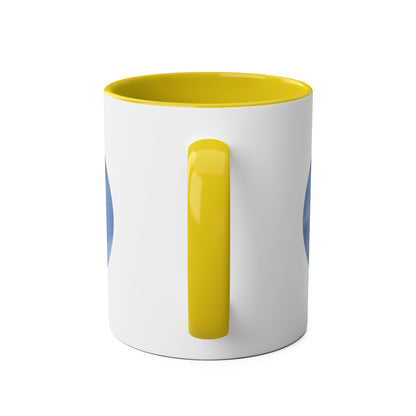 Lancaster Bomber Two-Tone Coffee Mugs, 11oz - Funky Aviation