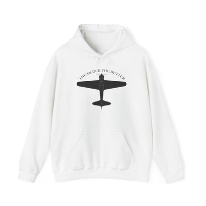 The Older the Better Classic Airplane Hoodie