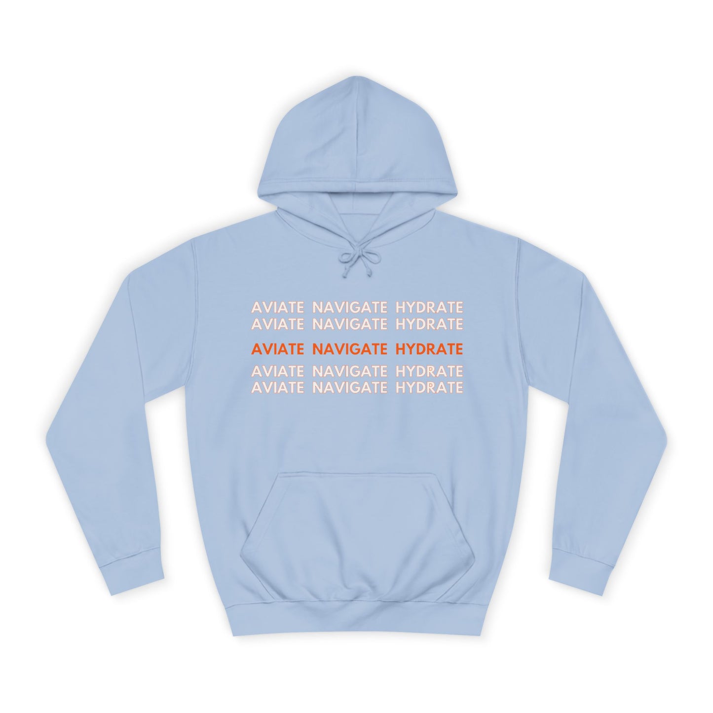 Aviate Navigate Hydrate Unisex Hoodie
