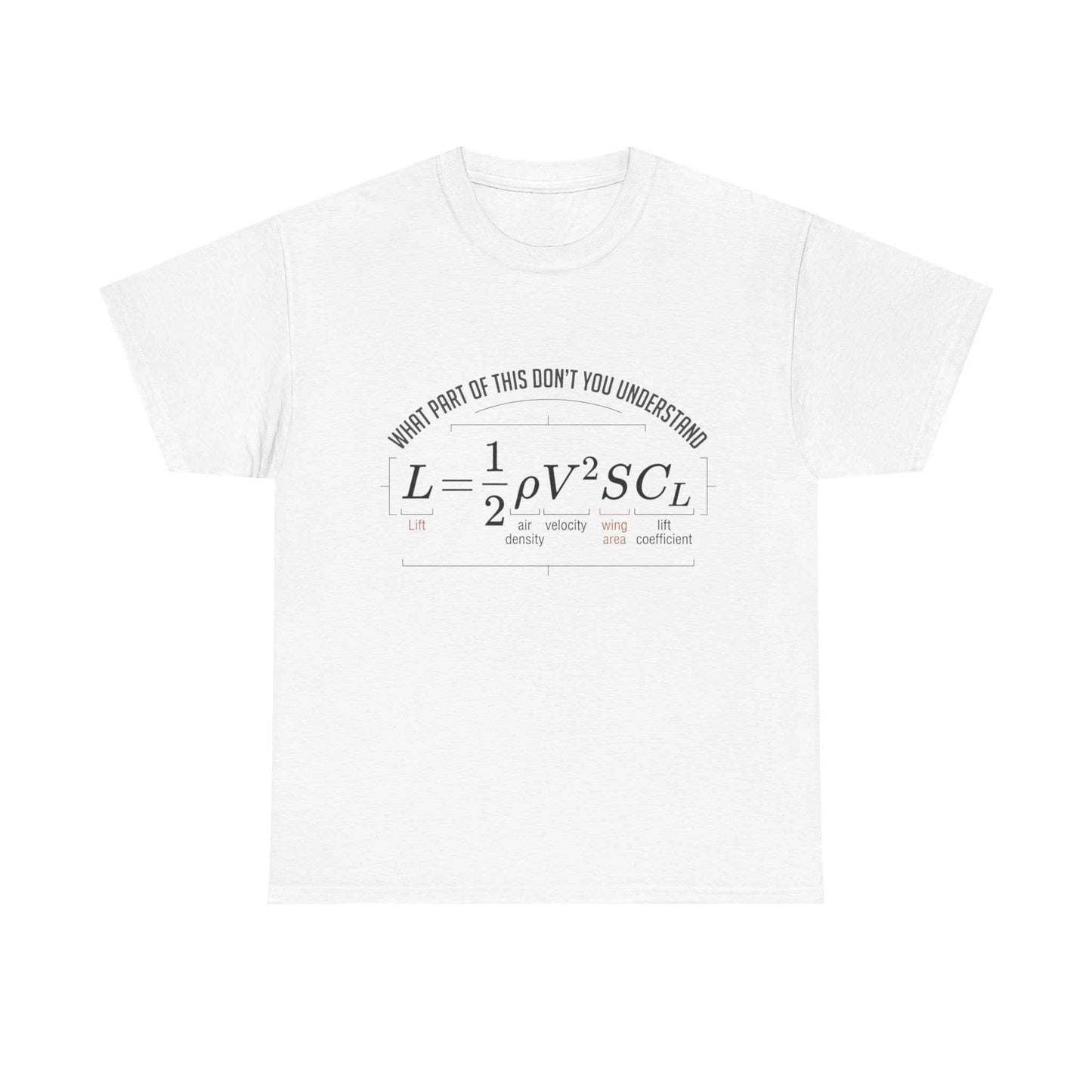 Physics Formula T-Shirt – “What Part of This Don’t You Understand?” Tee