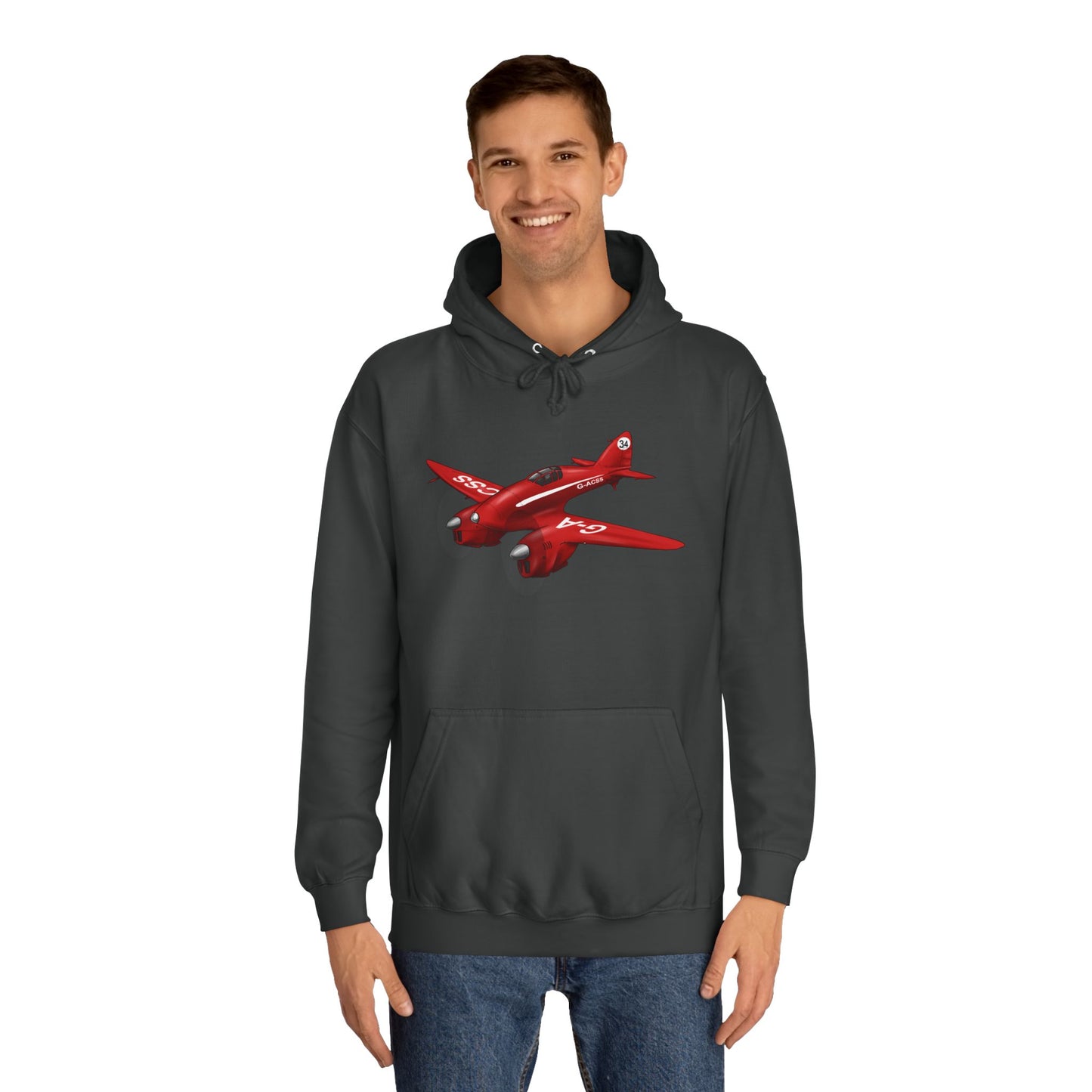 Historic Comet Racer  - Historic Aircraft Hoodie