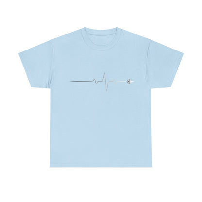 Aviation Is My Heartbeat T-Shirt