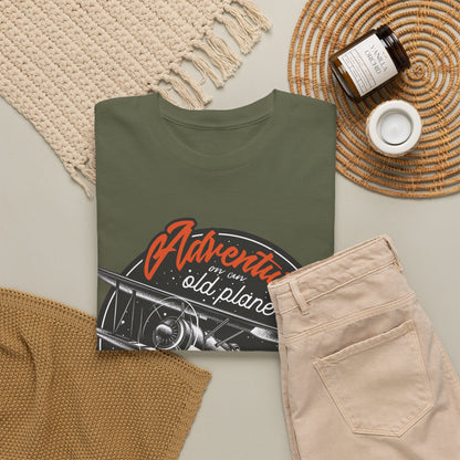 Adventure Airplane Vintage Aviation T-Shirt