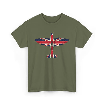 Union Jack Vintage Aircraft  T-Shirt