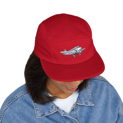 Vintage DC3 Dakota Embroidered 5-Panel Cap