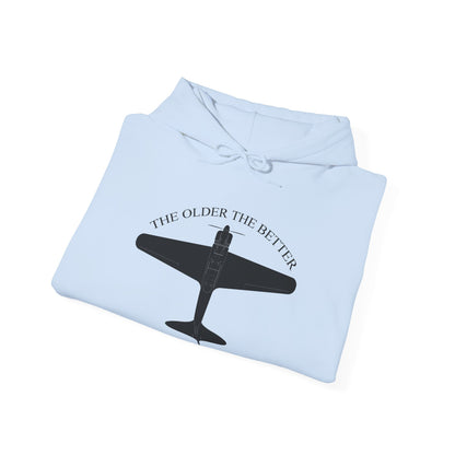 The Older the Better Classic Airplane Hoodie