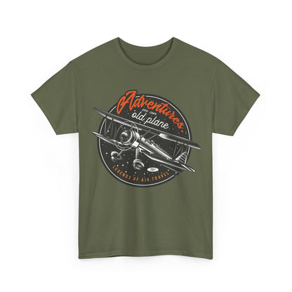 Adventure Airplane Vintage Aviation T-Shirt