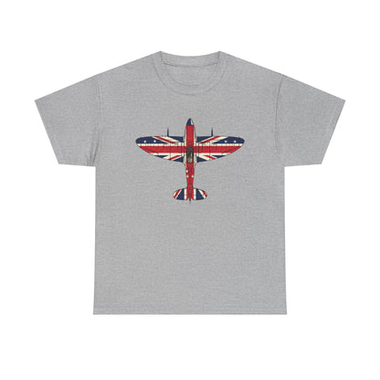 Union Jack Vintage Aircraft  T-Shirt