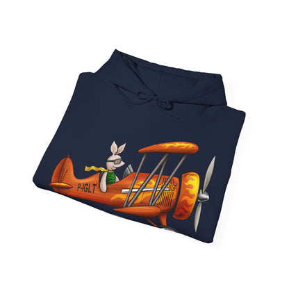 This little Piggy Pilot design Unisex Hoodie - Funky Aviation