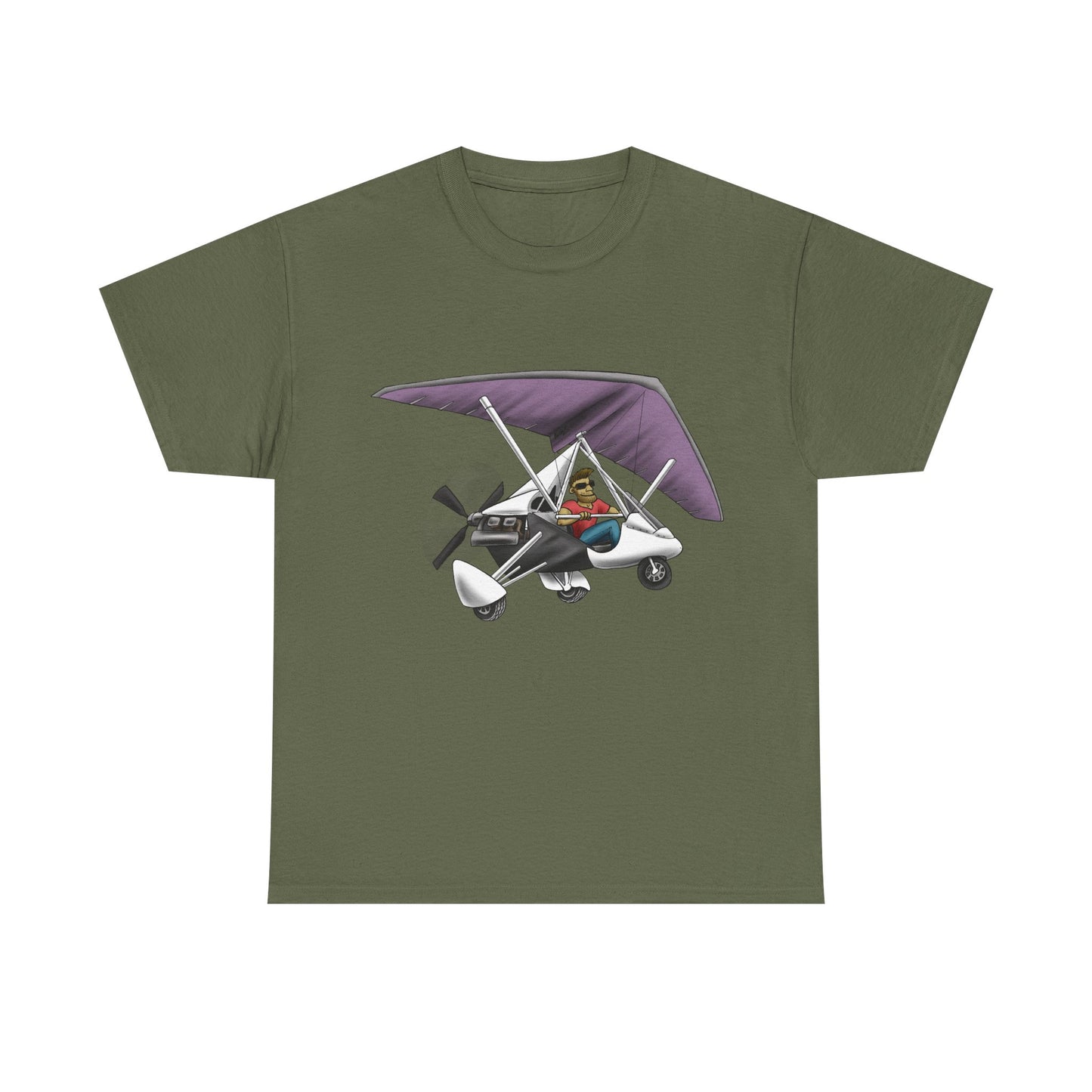 Flexwing Microlight Aircraft T-Shirt — Ultralight Aviation Tee for Pilots & Enthusiasts
