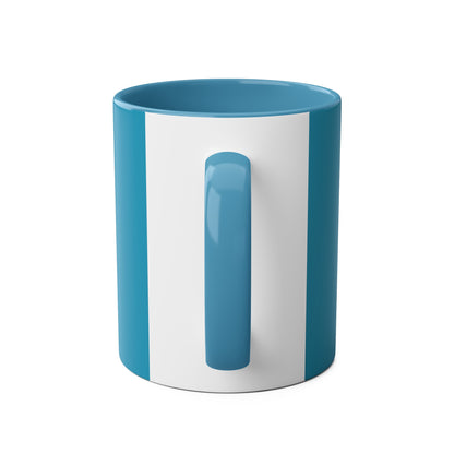 Cess-Nah Slogan Two-Tone Coffee Mugs, 11oz - Funky Aviation