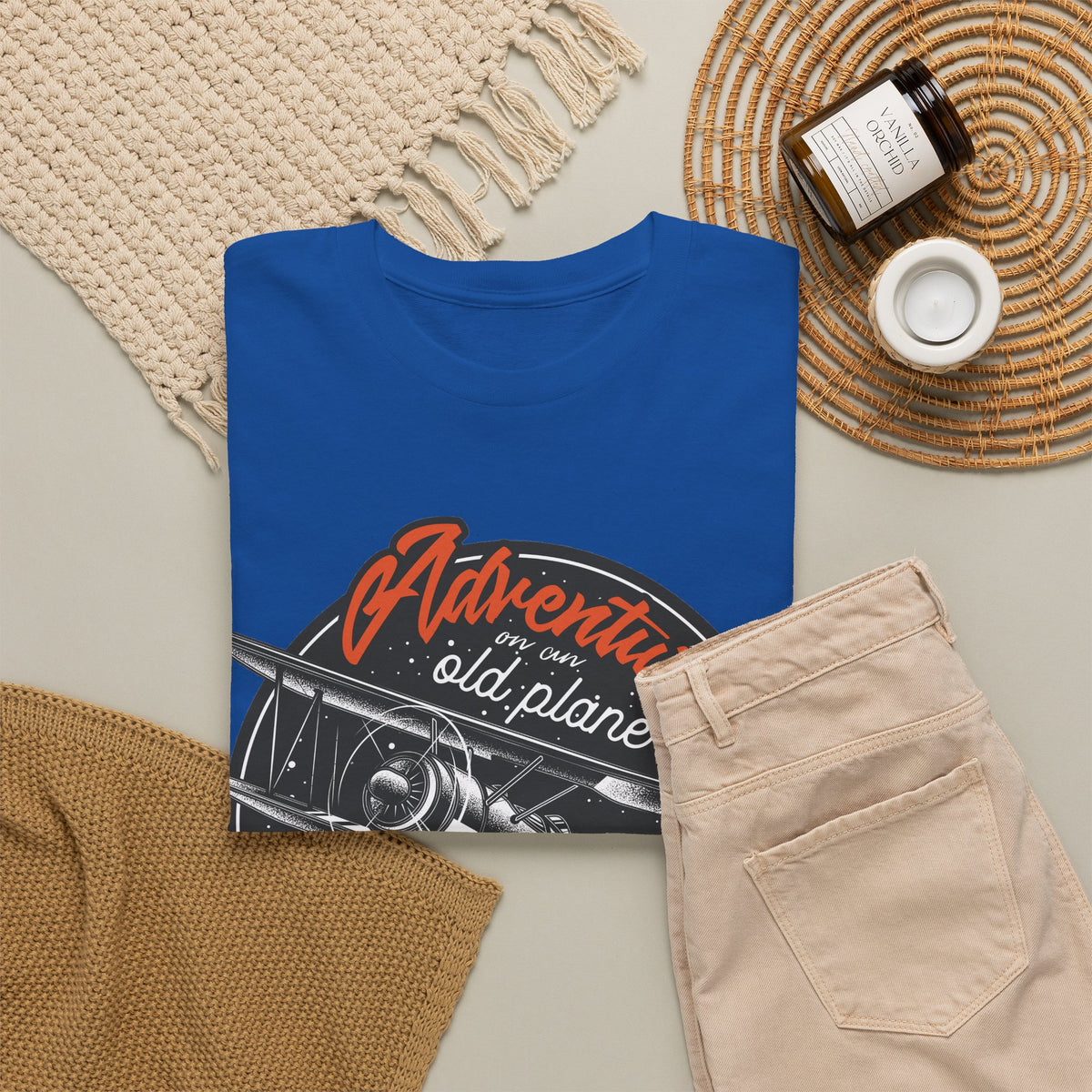 Adventure Airplane Vintage Aviation T-Shirt
