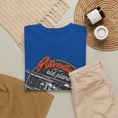 Adventure Airplane Vintage Aviation T-Shirt