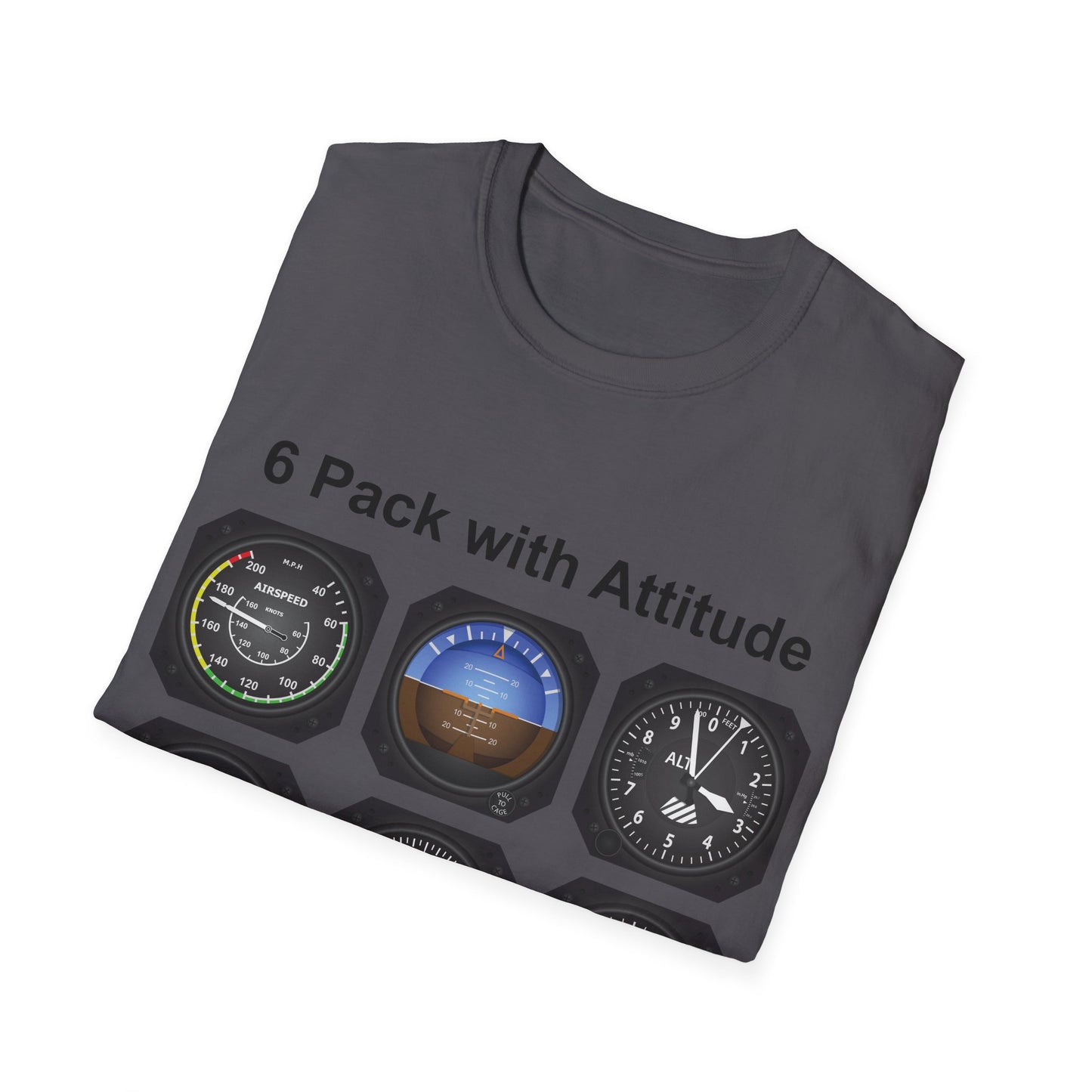 Aviator 6 Pack Unisex T-Shirt - Attitude Collection