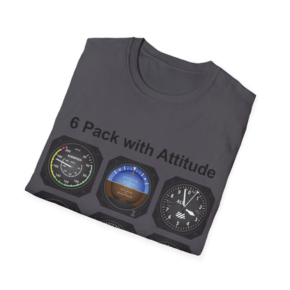 Aviator 6 Pack Unisex T-Shirt - Attitude Collection