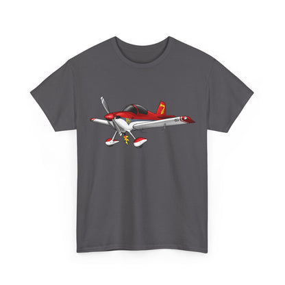 RV7 — Red Graphic Tee for Pilots