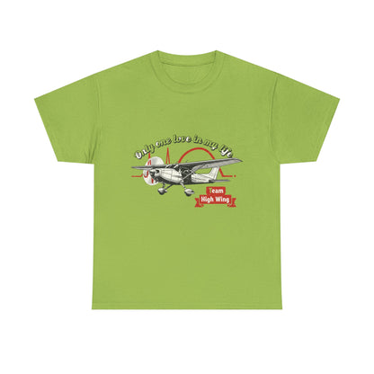 Team High Wing Aviation T-Shirt — Pilots & Plane Lovers