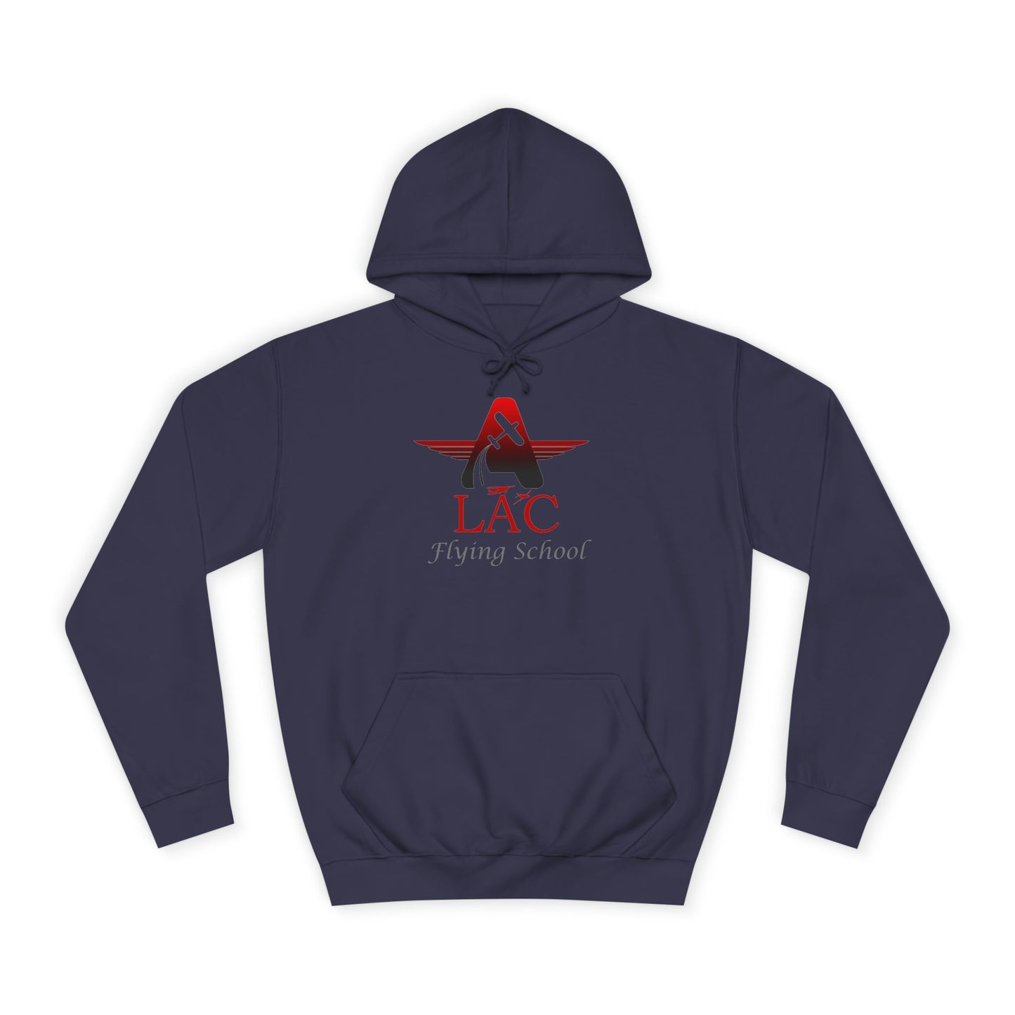 College Hoodie - LAC Flying School Logo