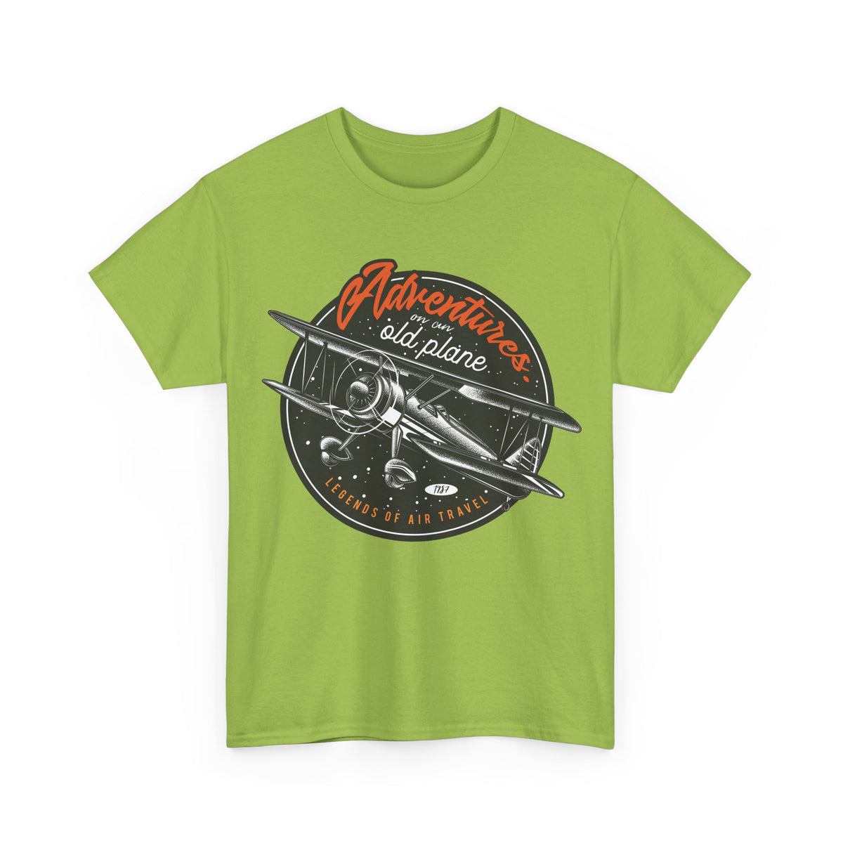 Adventure Airplane Vintage Aviation T-Shirt