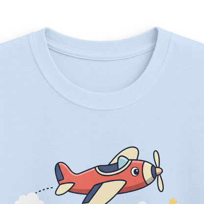 Kids Tee — “My Dad Fly’s Planes” Airplane Graphic Father’s Day Shirt
