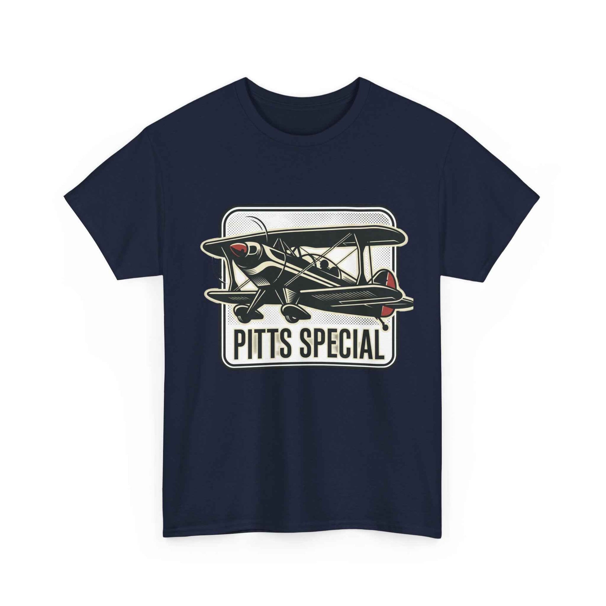 Pitts Special Biplane T-Shirt — Vintage Airshow Pilot Tee