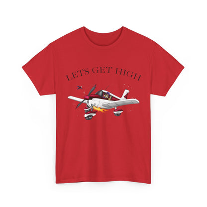Lets Get High Unisex Heavy Cotton Tee