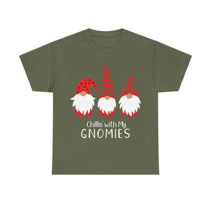 Chillin with my Gnomies Christmas T