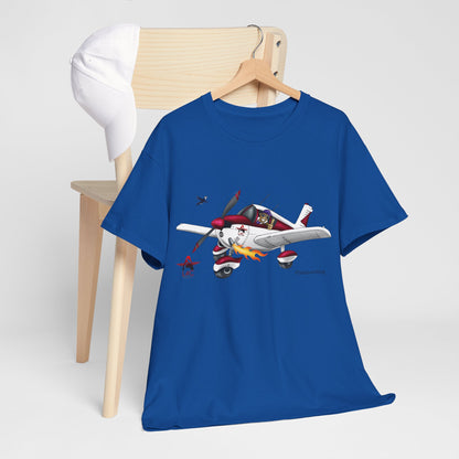 Hand Drawn LAC Piper PA28 T-Shirt