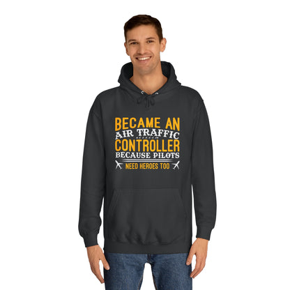 ATC Slogan Unisex College Hoodie - Funky Aviation