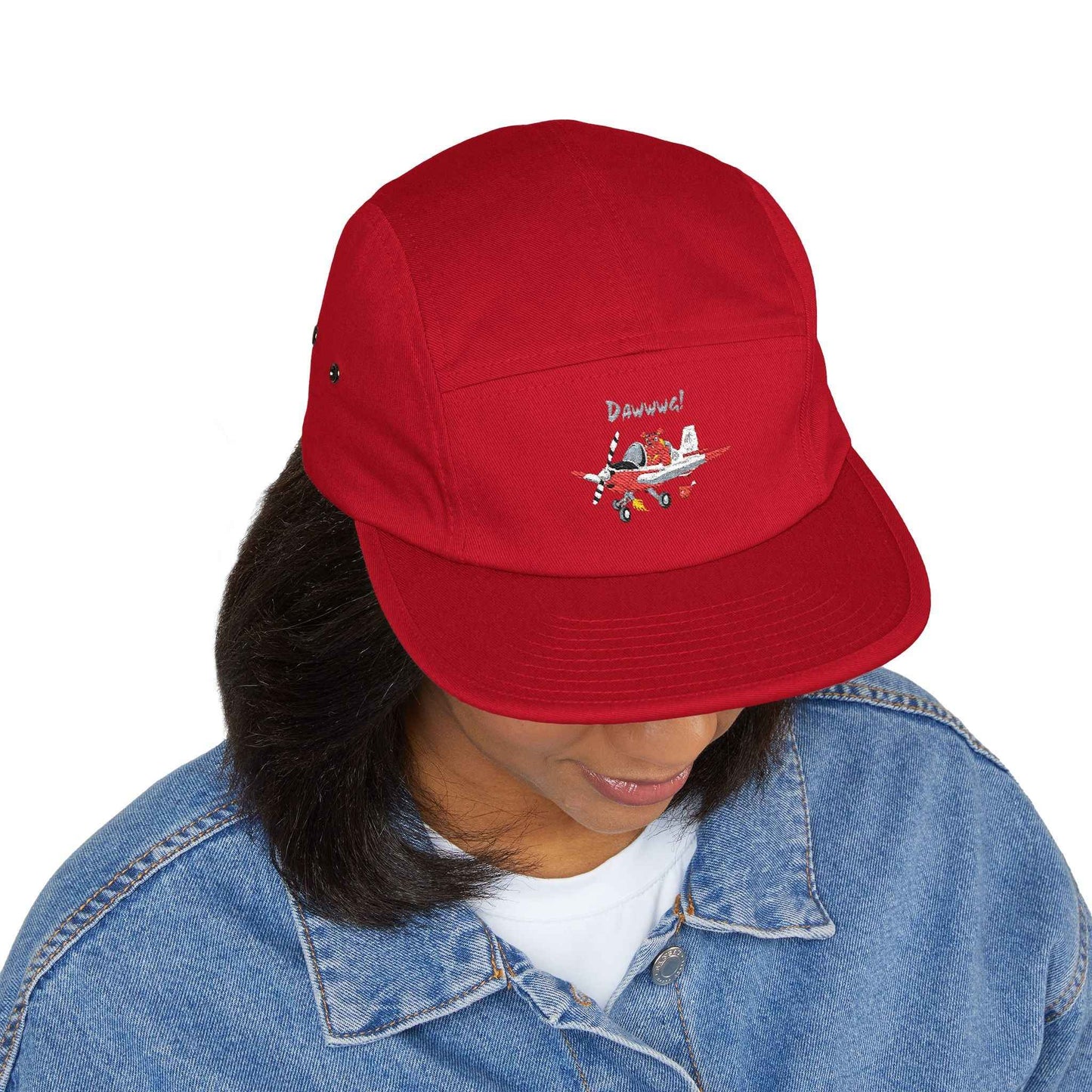 Bulldog Aircraft Embroidered Pilot 5-Panel Cap