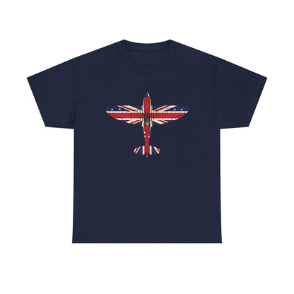 Union Jack Vintage Aircraft  T-Shirt