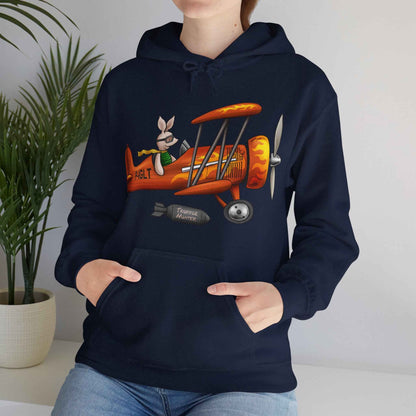 This little Piggy Pilot design Unisex Hoodie - Funky Aviation