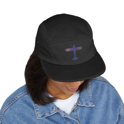 Embroidered "EAT SLEEP FLY" Racing 5-Panel Cap