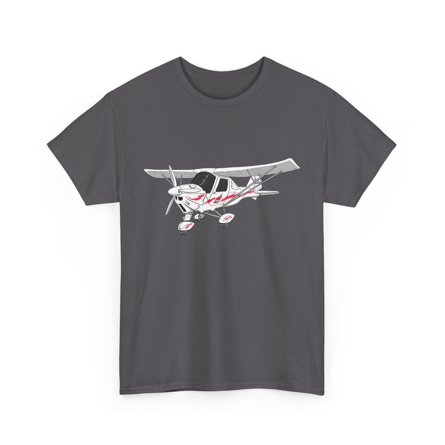 C42 Microlight Unisex Tee with Red Decals