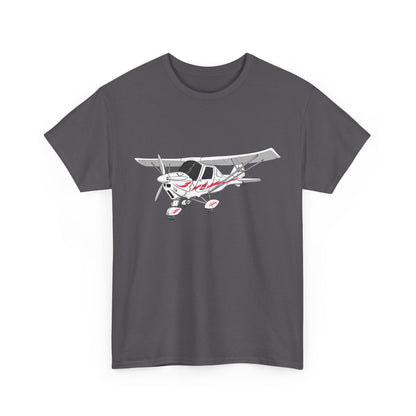 C42 Microlight Unisex Tee with Red Decals