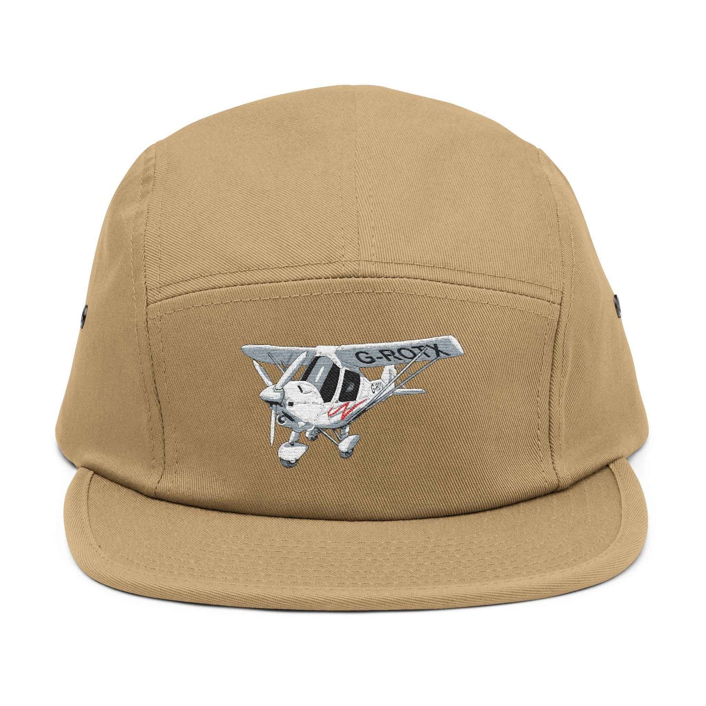 Rotax Ikarus C42 Sports Aviation Racing Embroidered 5-Panel Cap