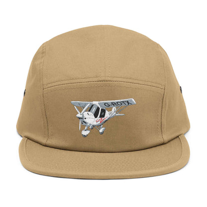 Rotax Ikarus C42 Sports Aviation Racing Embroidered 5-Panel Cap