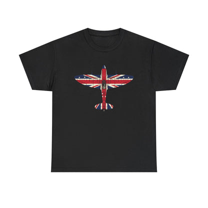 Union Jack Vintage Aircraft  T-Shirt