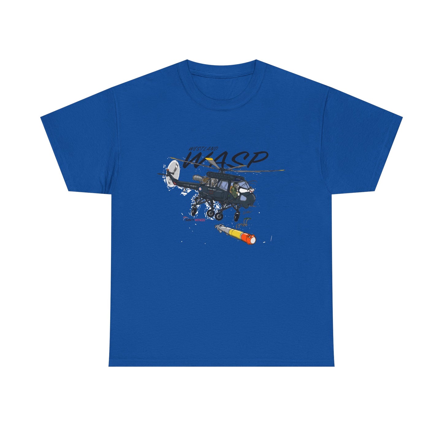 Wasp Attack Helicopter Tee — Military Aviation Graphic T-Shirt
