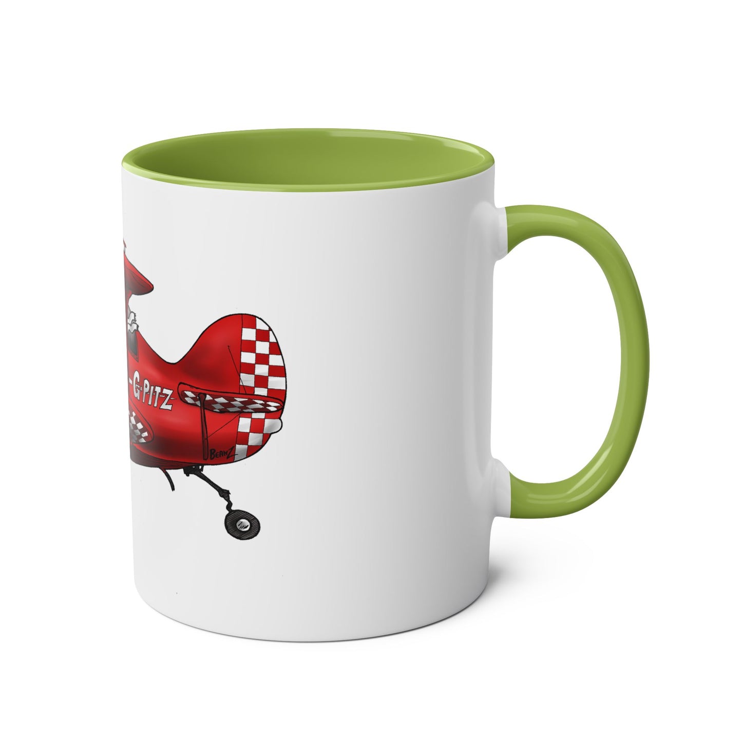 Pitts Special Aerobatic Two-Tone Coffee Mugs, 11oz